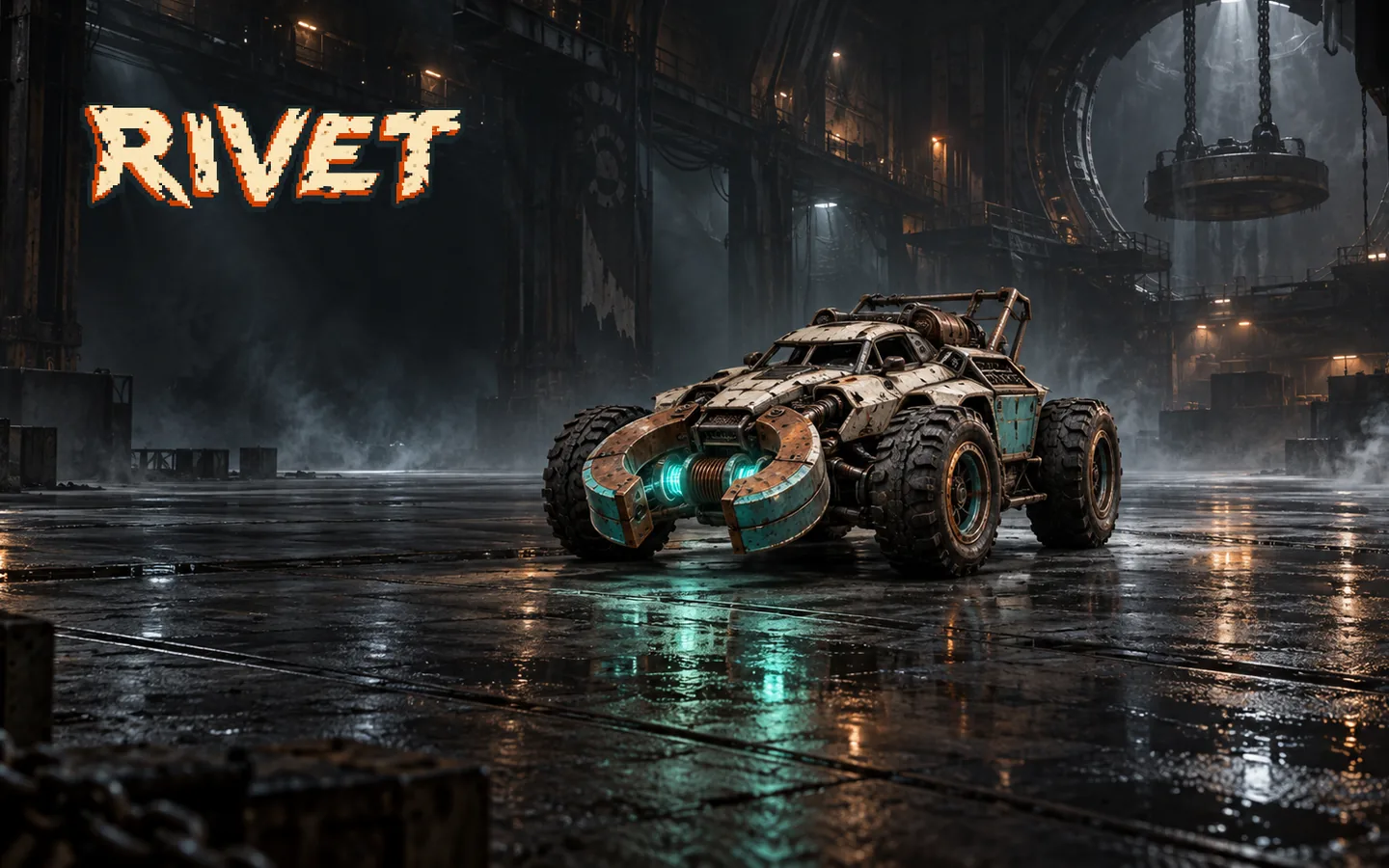 RIVET — arena car combat is now on X-GAME