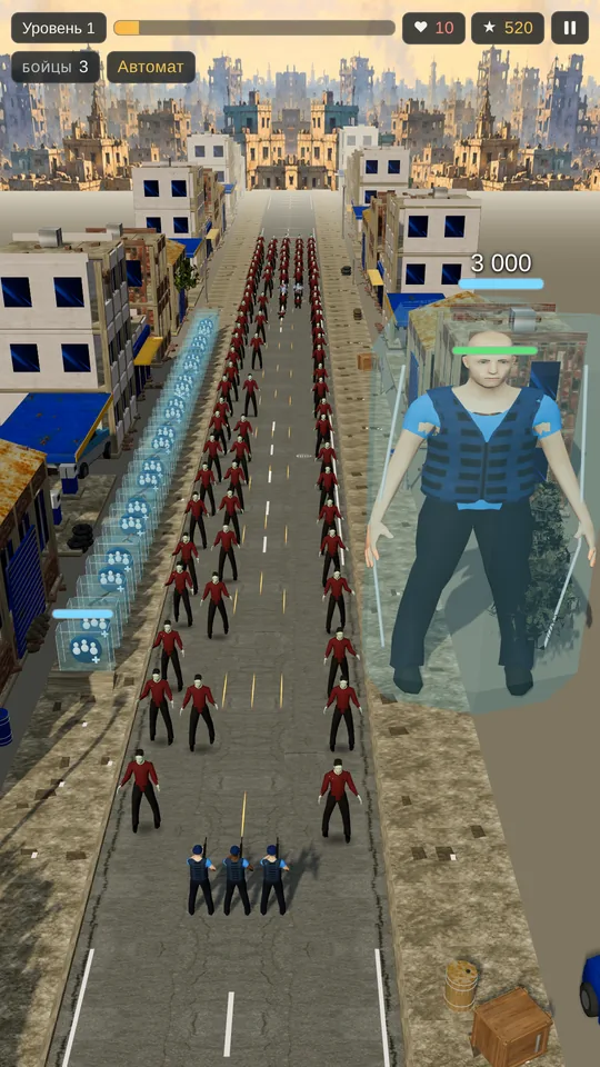 The squad holds the line
